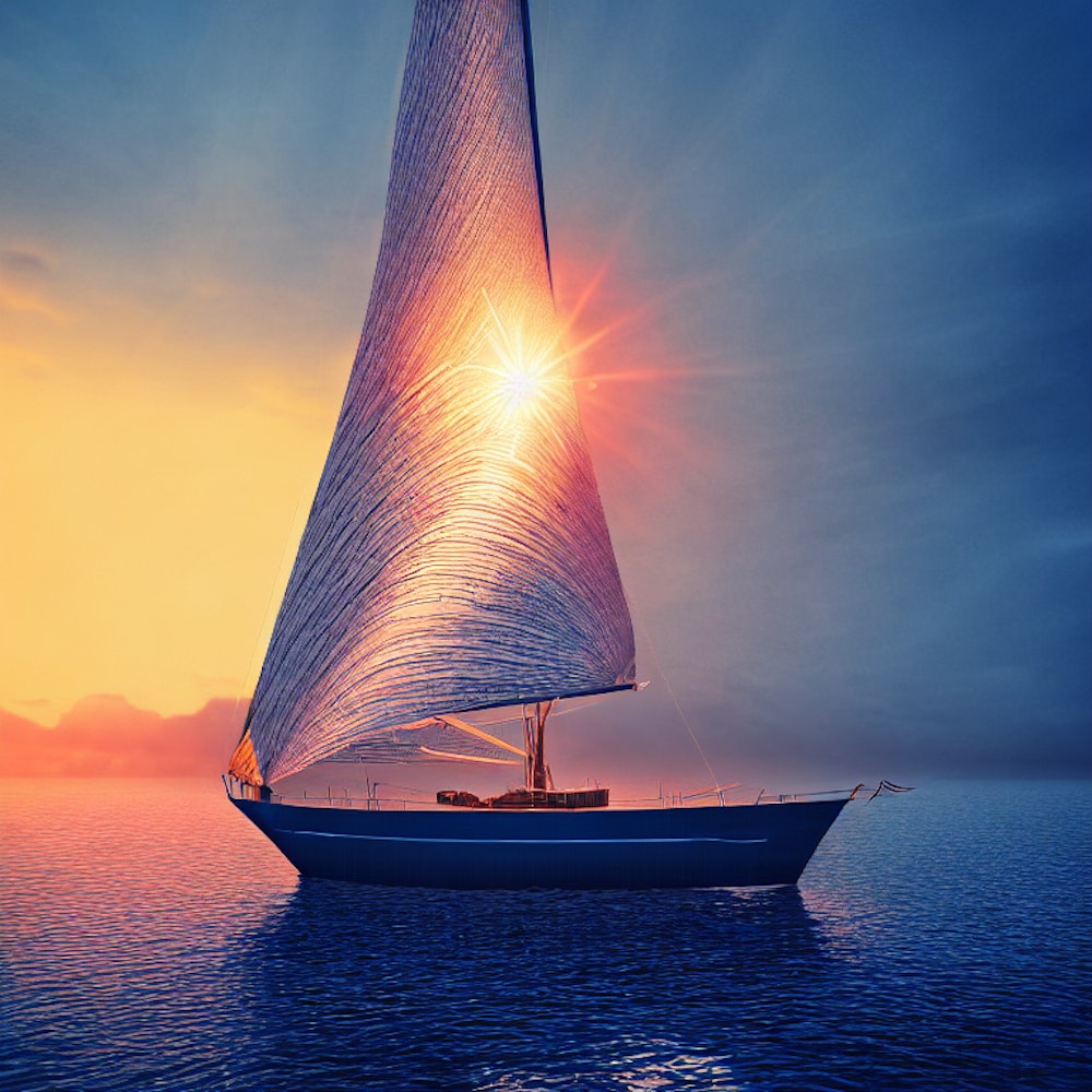 setting sail